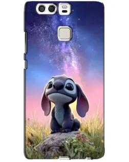 Чехол для Huawei P9 с картинкой «Стич на рассвете»