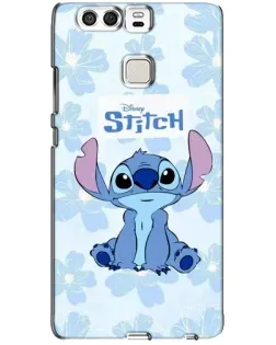 Чехол для Huawei P9 с картинкой «Stitch среди цветов»