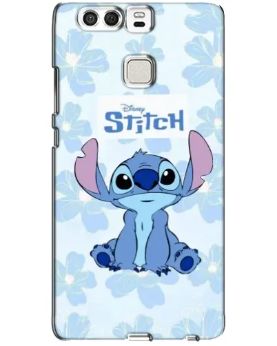 Чехол для Huawei P9 с картинкой «Stitch среди цветов»
