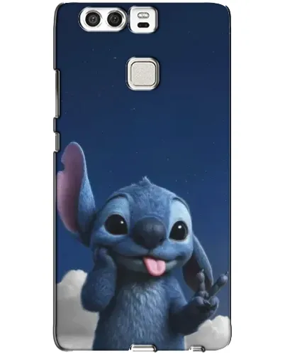 Чехол для Huawei P9 с картинкой «Стич в облаках»