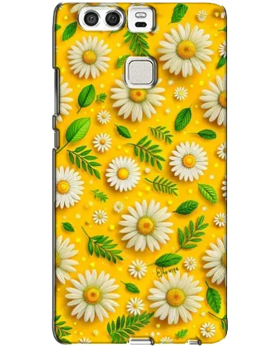 Чехол для Huawei P9 с картинкой «Ромашковое солнце»