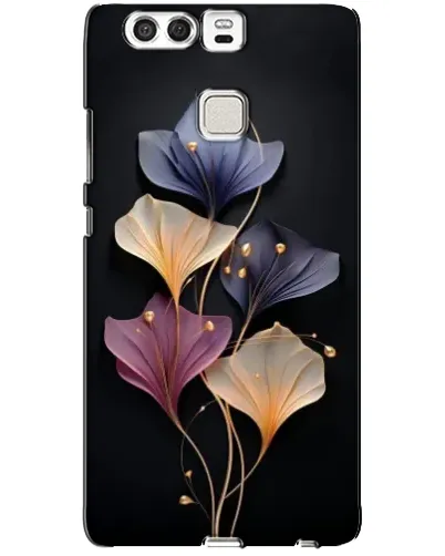 Чехол для Huawei P9 с картинкой «Лиловые цветы грации»