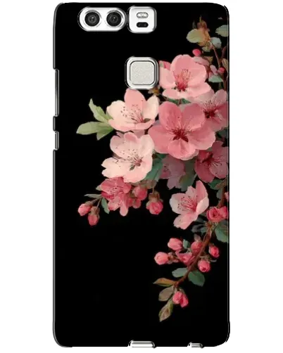 Чехол для Huawei P9 с картинкой «Розовая ветка сакуры»