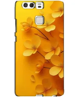Чехол для Huawei P9 с картинкой «Золотые лепестки»