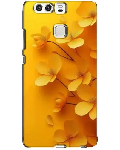 Чехол для Huawei P9 с картинкой «Золотые лепестки»