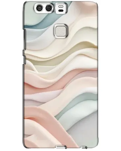 Чехол для Huawei P9 с картинкой «Пастельные нежные волны»
