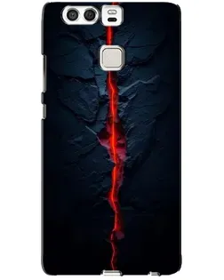 Чехол для Huawei P9 с картинкой «Kрасная лавовая трещина» Чехол для Huawei P9 с картинкой «Kрасная лавовая трещина»