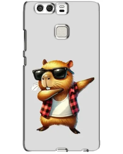 Чехол для Huawei P9 с картинкой «Капибара рэпер даб»