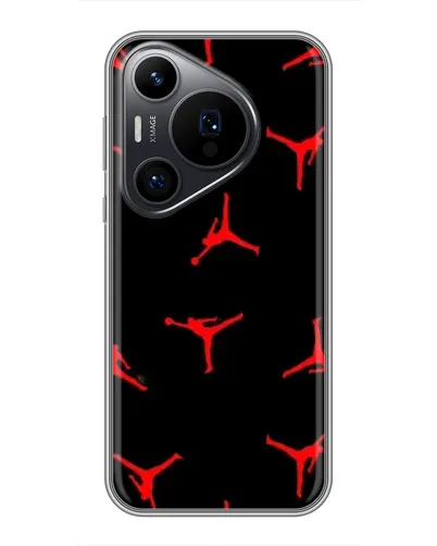 Чохол для Huawei Pura 70 PRO з картинкою «Jordan Red Pattern» Чохол для Huawei Pura 70 PRO з картинкою «Jordan Red Pattern»