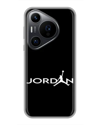Чохол для Huawei Pura 70 PRO з картинкою «Jordan White Logo» Чохол для Huawei Pura 70 PRO з картинкою «Jordan White Logo»