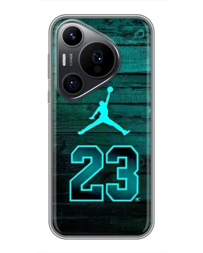 Чохол для Huawei Pura 70 PRO з картинкою «Jordan Cyan 23» Чохол для Huawei Pura 70 PRO з картинкою «Jordan Cyan 23»