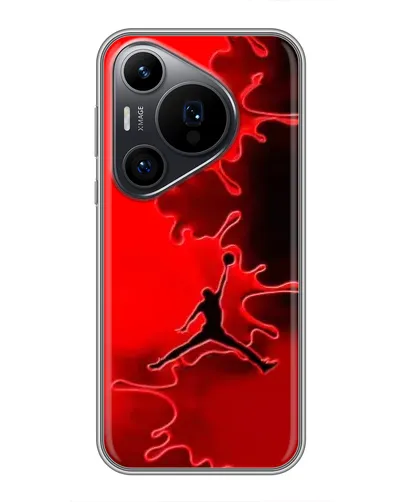 Чохол для Huawei Pura 70 PRO з картинкою «Jordan Red Smoke» Чохол для Huawei Pura 70 PRO з картинкою «Jordan Red Smoke»