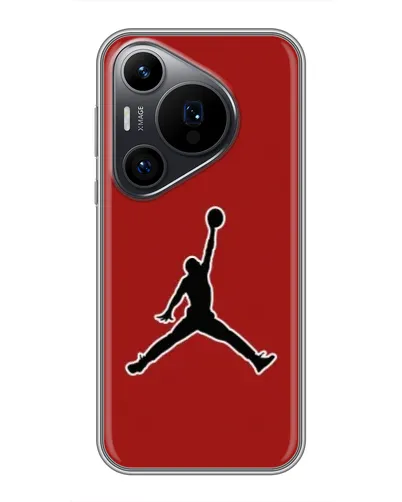 Чохол для Huawei Pura 70 PRO з картинкою «Jordan Red Back» Чохол для Huawei Pura 70 PRO з картинкою «Jordan Red Back»