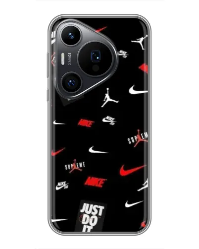 Чохол для Huawei Pura 70 PRO з картинкою «Nike Mix Pattern» Чохол для Huawei Pura 70 PRO з картинкою «Nike Mix Pattern»
