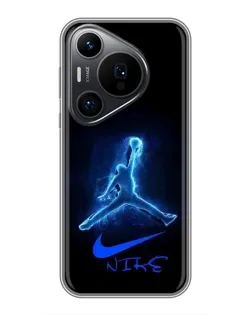 Чохол для Huawei Pura 70 PRO з картинкою «Jordan Neon Blue»