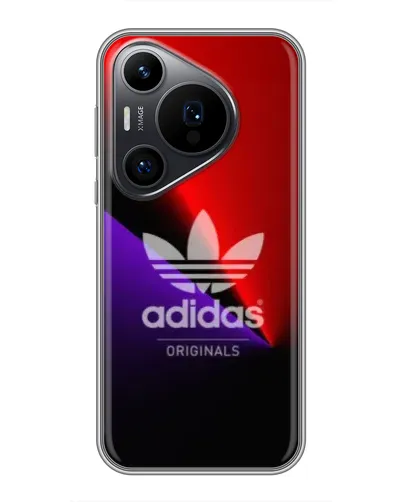 Чехол для Huawei Pura 70 PRO с картинкой «Adidas Red Neon» Чехол для Huawei Pura 70 PRO с картинкой «Adidas Red Neon»