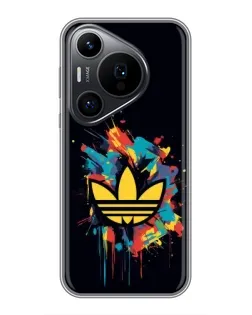 Чехол для Huawei Pura 70 PRO с картинкой «Adidas Splash»