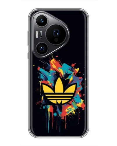 Чехол для Huawei Pura 70 PRO с картинкой «Adidas Splash» Чехол для Huawei Pura 70 PRO с картинкой «Adidas Splash»