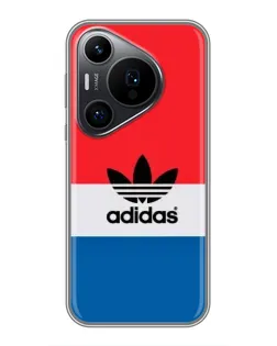 Чехол для Huawei Pura 70 PRO с картинкой «Ретро блоки Adidas»