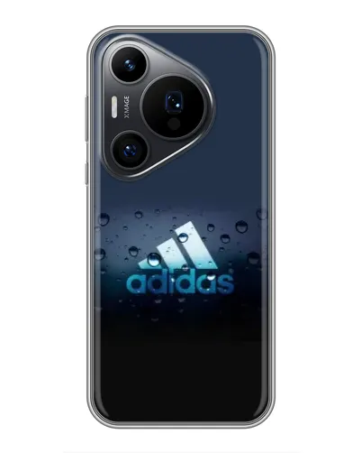 Чехол для Huawei Pura 70 PRO с картинкой «Adidas Water Drops» Чехол для Huawei Pura 70 PRO с картинкой «Adidas Water Drops»