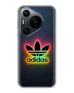 Чехол для Huawei Pura 70 PRO с картинкой «Неоновый Adidas»