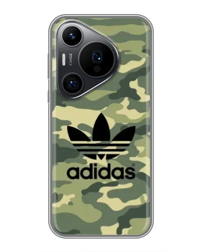 Чехол для Huawei Pura 70 PRO с картинкой «Милитари стиль Adidas» Чехол для Huawei Pura 70 PRO с картинкой «Милитари стиль Adidas»