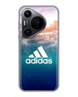 Чехол для Huawei Pura 70 PRO с картинкой «Океанская глубина адидас»