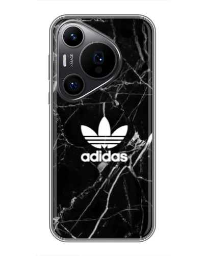 Чехол для Huawei Pura 70 PRO с картинкой «Белый мрамор Adidas» Чехол для Huawei Pura 70 PRO с картинкой «Белый мрамор Adidas»