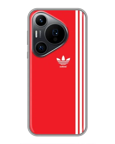 Чехол для Huawei Pura 70 PRO с картинкой «Красный минимализм Adidas» Чехол для Huawei Pura 70 PRO с картинкой «Красный минимализм Adidas»