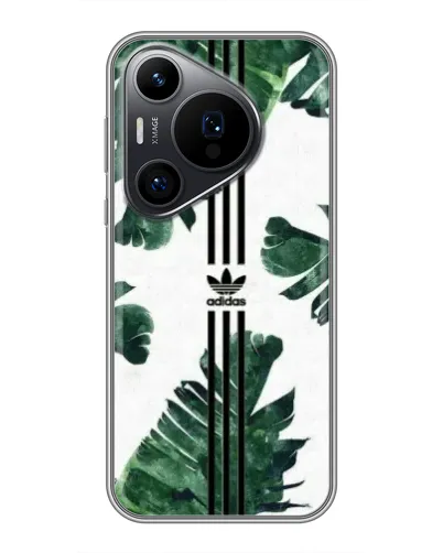 Чехол для Huawei Pura 70 PRO с картинкой «Пальмовые листья адидас» Чехол для Huawei Pura 70 PRO с картинкой «Пальмовые листья адидас»