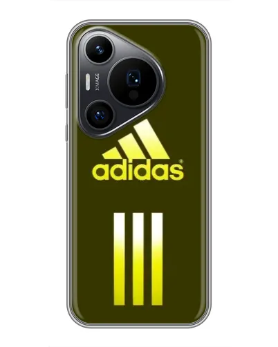 Чехол для Huawei Pura 70 PRO с картинкой «Оливковый градиент Adidas» Чехол для Huawei Pura 70 PRO с картинкой «Оливковый градиент Adidas»