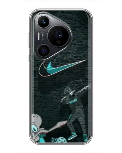 Чохол для Huawei Pura 70 PRO з картинкою «Спортивний арт Nike» Чохол для Huawei Pura 70 PRO з картинкою «Спортивний арт Nike»