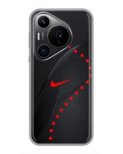 Чохол для Huawei Pura 70 PRO з картинкою «Абстрактний дизайн Nike»