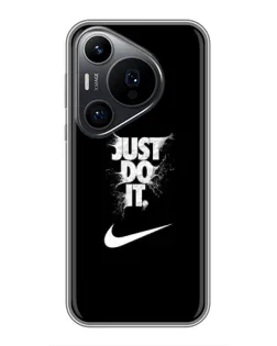 Чохол для Huawei Pura 70 PRO з картинкою «Текстовий принт Nike»