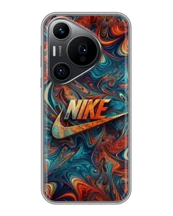 Чохол для Huawei Pura 70 PRO з картинкою «Nike в абстракції»