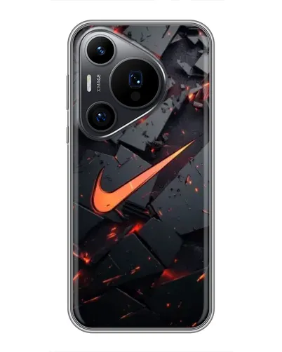 Чохол для Huawei Pura 70 PRO з картинкою «Nike — ефект розломів» Чохол для Huawei Pura 70 PRO з картинкою «Nike — ефект розломів»
