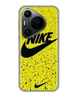 Чохол для Huawei Pura 70 PRO з картинкою «Жовтий текстурний Nike»