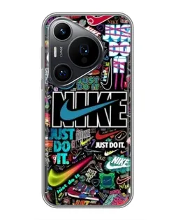 Чехол для Huawei Pura 70 PRO с картинкой «Яркий коллаж Nike» Чехол для Huawei Pura 70 PRO с картинкой «Яркий коллаж Nike»