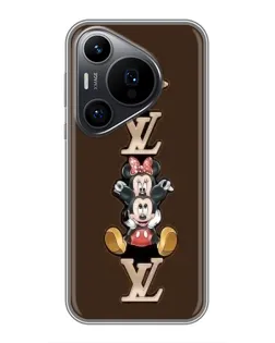 Чехол для Huawei Pura 70 PRO с картинкой «LV и Микки Маус»