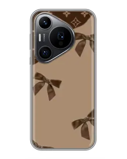 Чехол для Huawei Pura 70 PRO с картинкой «LV — кофейный атлас»