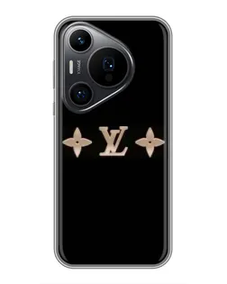 Чехол для Huawei Pura 70 PRO с картинкой «Louis Vuitton — минимализм»