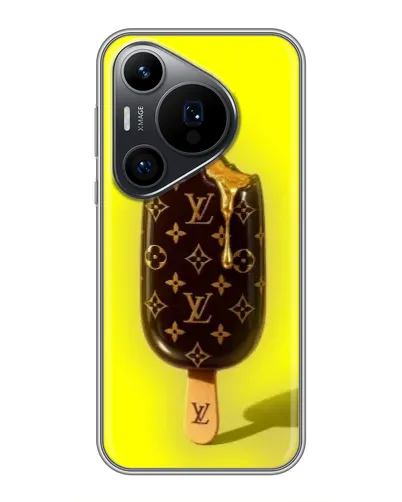 Чехол для Huawei Pura 70 PRO с картинкой «Мороженое от LV»