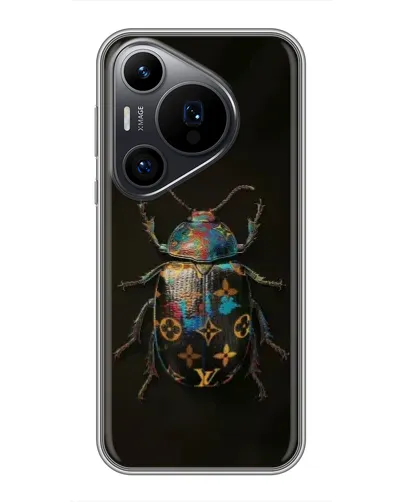 Чехол для Huawei Pura 70 PRO с картинкой «LV — мраморный принт»