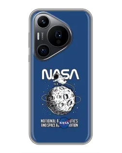 Чохол для Huawei Pura 70 PRO з картинкою «NASA — місячна місія»