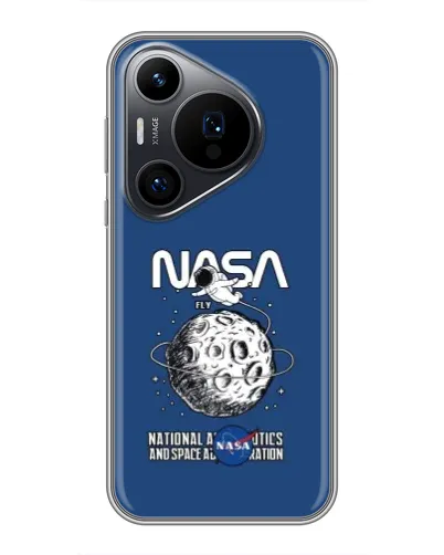 Чохол для Huawei Pura 70 PRO з картинкою «NASA — місячна місія» Чохол для Huawei Pura 70 PRO з картинкою «NASA — місячна місія»