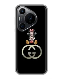 Чохол для Huawei Pura 70 PRO з картинкою «Мінні Маус на лого»