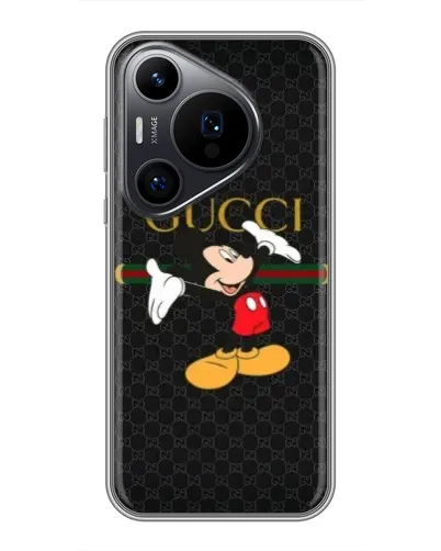 Чохол для Huawei Pura 70 PRO з картинкою «Міккі Маус Gucci» Чохол для Huawei Pura 70 PRO з картинкою «Міккі Маус Gucci»