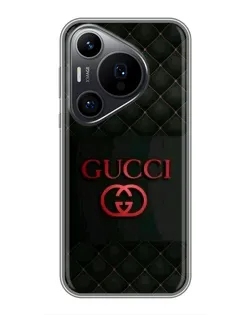 Чохол для Huawei Pura 70 PRO з картинкою «Gucci — стьобаний чорний»