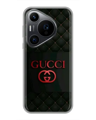 Чохол для Huawei Pura 70 PRO з картинкою «Gucci — стьобаний чорний» Чохол для Huawei Pura 70 PRO з картинкою «Gucci — стьобаний чорний»