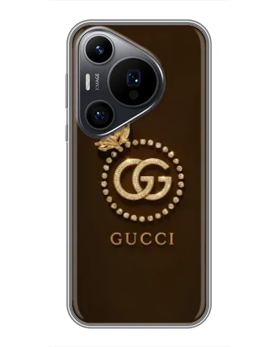 Чохол для Huawei Pura 70 PRO з картинкою «Gucci — золотий метелик» Чохол для Huawei Pura 70 PRO з картинкою «Gucci — золотий метелик»